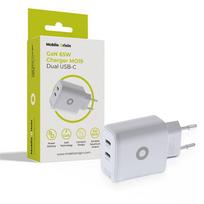 Įkroviklis Mobile Origin GaN 65W Charger TÃœV, MO19 - Dual USB-C