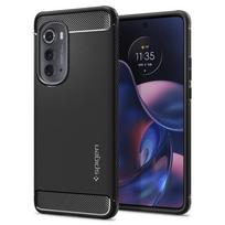 Dėklas Spigen Rugged Armor, black - Motorola Edge 2022