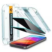 Apsauginis stiklas Spigen Glass tR EZ Fit (Privacy) 2 Pack, transparency - iPhone 16/15 Plus