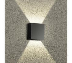Brilagi - LED lauko sieninis šviestuvas DOUBLERAY LED/4W/230V juodas IP65