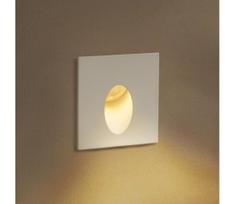 Brilagi - LED lauko įleidžiamas šviestuvas STAIRDOT LED/2W/230V baltas IP65 kvadratinis