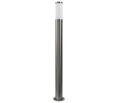 LED RGBW lauko šviestuvas su reguliuojamu ryškumu LIVIA 1xE27/6,5W/230V 100 cm IP44 sidabrinis