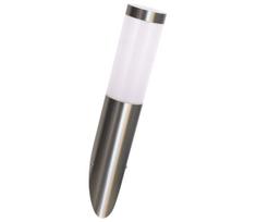 LED dimeriuojamas lauko sieninis šviestuvas LIVIA 1xE27/6W/230V IP44 sidabrinis