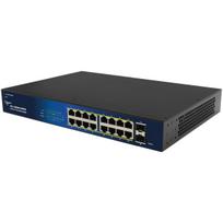 ALLNET Switch smart managed Layer2 18 Port Gigabit• 18x GbE• PoE Budget 240W• 16x at - Switch - 36Gbps (ALL-SG8418PM)