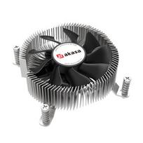 Akasa AK-CC6616HP01 computer cooling system Processor Air cooler 7.5 cm Aluminium, Black 1 pc(s)
