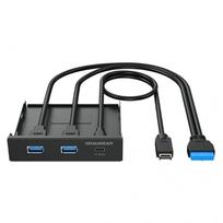 Graugear USB-HUB Multi Front Panel, USB 3.2 Gen2 Type-C retail (G-MP01)