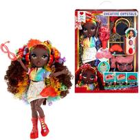 Lėlė 121381-EUC Rainbow High Creative Crystals Fashion Doll- Iris Bow