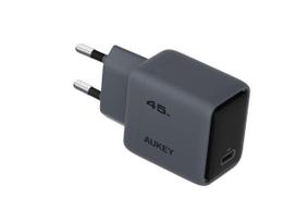 Wall Charger 45W USB-C, PD GaN By Aukey Dark Grey