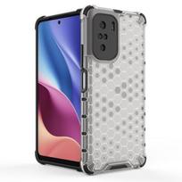 Dėklas telefonui Honeycomb armor Xiaomi Redmi K40 Pro+ / K40 Pro / K40 / Poco F3, skaidrus