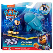 Figūrėlė Paw Patrol (Šunyčiai Patruliai) Aqua Hero Pups Chase 6066149, mėlyna