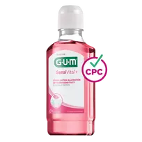 GUM SensiVital+ burnos skalavimo skystis 300 ml