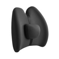 Juosmens atramos pagalvė Automobilio juosmens pagalvėlė Ergonomiškas dizainas Minkšta pralaidi orui juoda pilka spalva