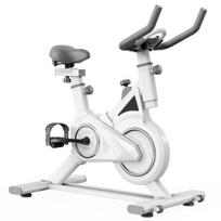 Stacionarus dviratis Treniruoklis Dviratis Indoor Cycling Dviratis Magnetinis Stacionarus Dviratis Dviratis Vertikalus Fitneso Dviratis Namų Sporto Salės Treniruotėms su Stabdžiu Smagračiu balta