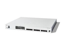 CISCO Catalyst 1300-24FP-4X Managed Switch, 24-Port Gigabit Ethernet, Full PoE, 4x10 Gigabit SFP+, Limited Lifetime Protection (C1300-24FP-4X)
