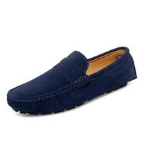 Didesnis Dydis 35-48 Penny Loafers Vyriški Batai Vyro Mocasins Odiniai Laisvalaikio Batai Vyrams Įslystami Plokščiapadžiai Vyriški Batai Vairavimui 35 mėlyna