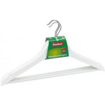Sauber Pakabos 24850015 medinės baltos 3 vnt.