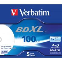 Verbatim 43789 Blu-Ray BD-R 100GB 4x 5pcs
