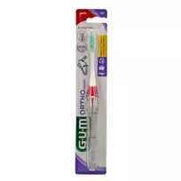 GUM Ortho Travel sulankstomas kelioninis dantų šepetėlis