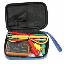 SM852B 3 fazių sekos sukimosi testeris LED indikatoriaus detektoriaus tikrinimo matuoklis(Be Baterijos) Orange