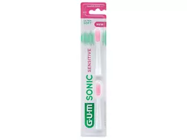 GUM Sonic Sensitive Ultra Soft keičiamosios galvutės, 2 vnt.
