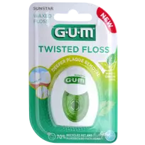 GUM Twisted Floss dantų siūlas, 30 m