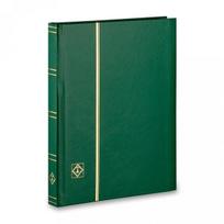 Albumas pašto ženklams „Leuchtturm Basic LS 2/16“, A5, 32 juodi puslapiai, žalias