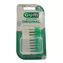 GUM Soft-Picks Original tarpdančių šepetėliai, M dydis, 50 vnt.
