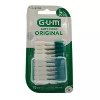GUM Soft-Picks Original tarpdančių šepetėliai, L dydis, 50 vnt.
