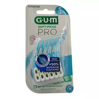 GUM Soft-Picks PRO tarpdančių šepetėliai, S dydis, 30 vnt.