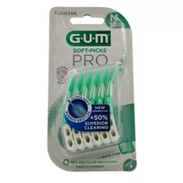 GUM Soft-Picks PRO tarpdančių šepetėliai, M dydis, 30 vnt.