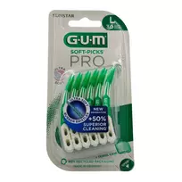 GUM Soft-Picks PRO tarpdančių šepetėliai, L dydis, 30 vnt.