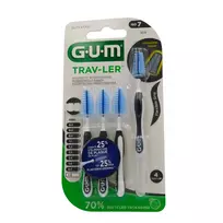 GUM TRAV-LER tarpdančių šepetėliai, 2.6 mm, 4 vnt.