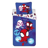 Mėlynos spalvos iš medvilnės viengulė vaikiška patalynė 140x200 cm Spidey – Jerry Fabrics