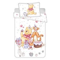 Baltos spalvos iš medvilnės vaikiška patalynė vaikiškai lovai 100x135 cm WTP "Birthday party" – Jerry Fabrics