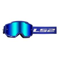 Akiniai LS2 CHARGER GOGGLE Blue/Iridium Visor