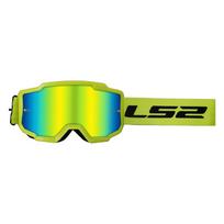 Akiniai LS2 CHARGER GOGGLE H-V Yellow/Iridium Visor