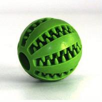 Guminis žaislas šuniui, žalias, 7cm