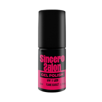 Gelinis nagų lakas "Sincero Salon", 6ml, FLAME SCARLET, 3723