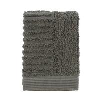 Khaki spalvos iš frote audinio iš medvilnės rankšluostis 30x30 cm Classic – Zone