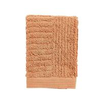 Geltonos spalvos iš frote audinio iš medvilnės rankšluostis 30x30 cm Classic – Zone