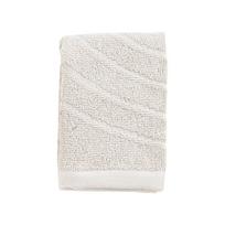 Šviesiai pilkos spalvos iš frote audinio iš medvilnės rankšluostis 30x30 cm Time – Zone