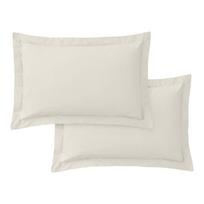 Iš medvilninio perkelio pagalvės užvalkalai 2 vnt. 50x75 cm Cotton Percale – Bianca