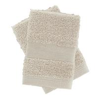 Smėlio spalvos iš frote audinio iš medvilnės rankšluosčiai 2 vnt. 30x30 cm Anti-Bacterial – Catherine Lansfield