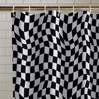 Dušo užuolaida 180x180 cm Checkerboard – Catherine Lansfield