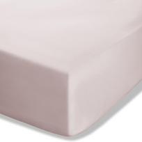 Šviesiai rožinės spalvos iš perkalio paklodė su guma 150x200 cm Easy Iron Percale – Catherine Lansfield