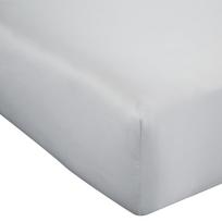 Pilkos spalvos iš satino paklodė su guma 150x200 cm Silky Soft – Catherine Lansfield