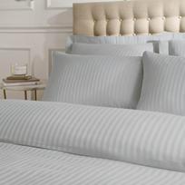 Iš damasko pagalvės užvalkalai 2 vnt. 50x75 cm Satin Stripe – Catherine Lansfield