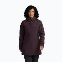Moteriška striukė nuo lietaus Jack Wolfskin Heidelstein Ins amaranth