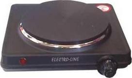 Laisvai pastatoma kaitlentė Electro-Line ELECTRO-LINE STOVE 101B juoda, 1 degiklis.