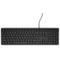 DELL KB216 laidinė klaviatūra – Juoda | Angliškų/skandinaviškų raidžių išsidėstymas